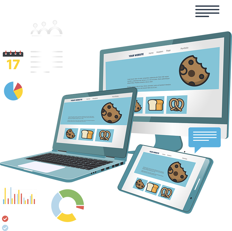 Middel 4appbakkers Yellow Flower